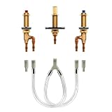 Moen 4794 M-Pact Two-Handle Roman Tub Valve with 10-Inch Center and 1/2-Inch PEX Cold Expansion