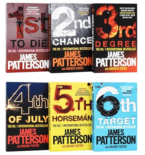 Womens Murder Club 6 Books Collection Set by James Patterson (Books 1 - 6)