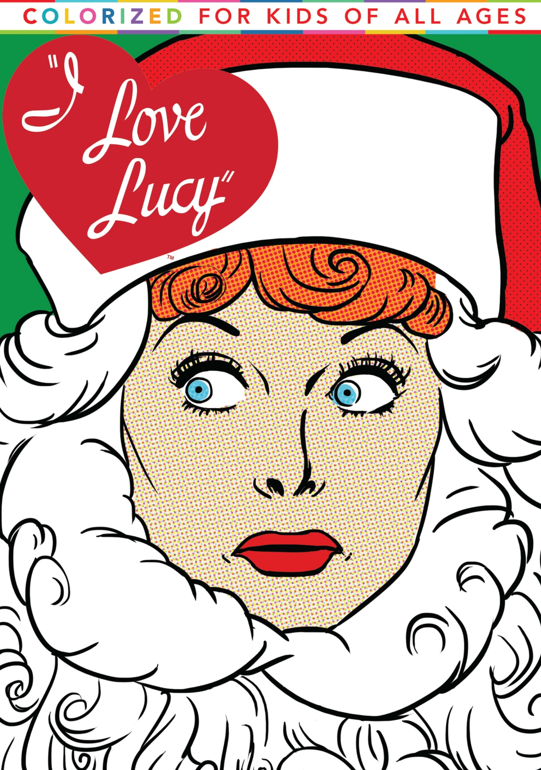 Book Cover The I Love Lucy Christmas Special - Colorized For Kids of All Ages