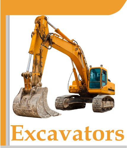 Excavator: Fun picture book for kids, learn all about this powerful tractor.