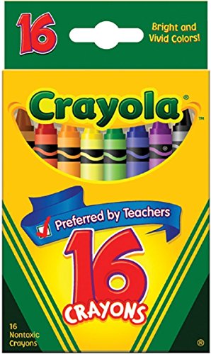 Book Cover Crayola Classic Color Pack Crayons 16 ea (Pack of 2)