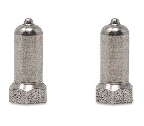 Educator Thick-Haired Stainless Steel Contact Points Remote Dog Training Collars, 3/4 Inch