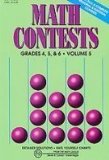 Math Contests, Grades 4, 5 & 6, Vol. 3: School Years 1991-92 Through 1995-96 [Paperback] [May 1996] (Author) Steven R. Conrad, Daniel Flegler