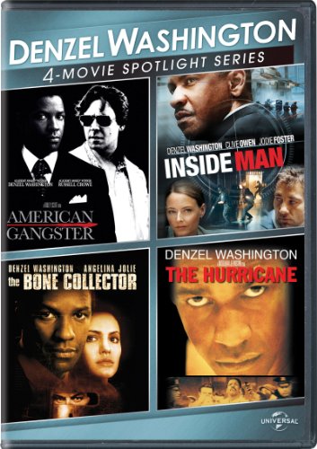 Book Cover Denzel Washington 4-Movie Spotlight Series