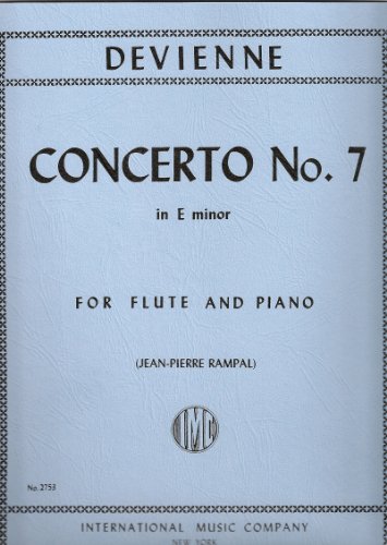 Concerto Flute and Piano No7 E minor arranged J.P. Rampal