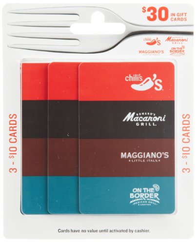 Brinker  Gift Cards, Multipack of 3 - $10