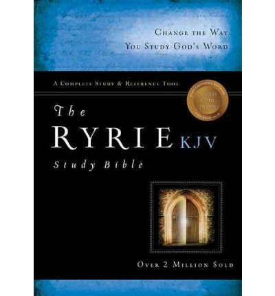 [ Ryrie Study Bible-KJV [With DVD] (Expanded)[ RYRIE STUDY BIBLE-KJV [WITH DVD] (EXPANDED) ] By Ryrie, Charles ( Author )Sep-01-2008 Hardcover