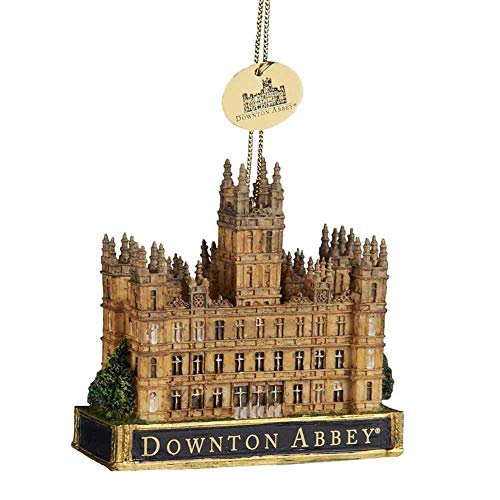 Book Cover Downton Abbey Castle Ornament, 3.5-Inch