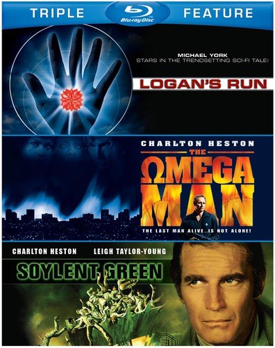 Sci-Fi: Triple Feature (BD) (Soylent Green, Logan's Run, Omega Man) [Blu-ray]