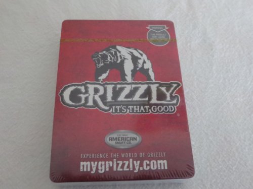 Grizzly Snuff Co. Deck of Playing Cards