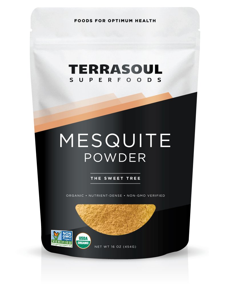 Book Cover Terrasoul Superfoods Mesquite Powder (Organic), 16 Ounces