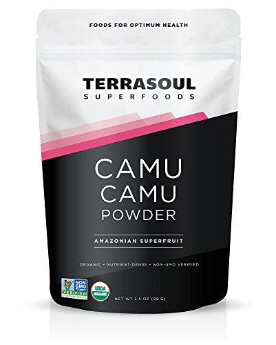 Book Cover Terrasoul Superfoods Camu Camu Powder (Organic), 3.5 Ounce