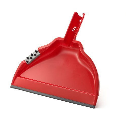 Book Cover O-Cedar Anti-Static Premium Dustpan with Broom Cleaning Cones, Red
