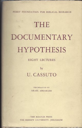 Documentary Hypothesis, The Eight Lectures