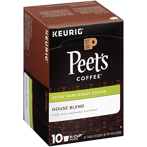 Peet's House Blend Decaf 120 Single Cups