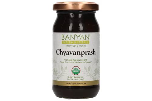 Book Cover Banyan Botanicals Organic Chyavanprash (Chyawanprash) â€“ Ayurvedic Herbal Jam with Amla & Ashwagandha â€“ for The Immune System & Whole-Body Rejuvenation â€“ 9.4oz â€“ Non GMO Sustainably Sourced Vegetarian