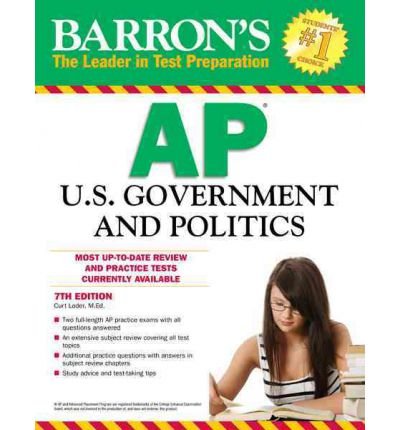 AP US Government and Politics (Barron's AP United States Government & Politics) (Paperback) - Common