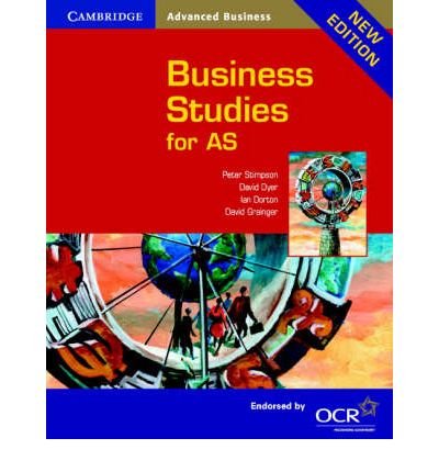 Business Studies for AS OCR (Cambridge Advanced Business) (Paperback) - Common