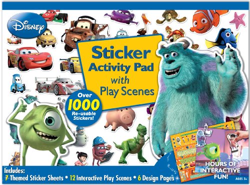 Book Cover Bendon Disney Pixar's Monsters Inc Ultimate Sticker Activity Pad