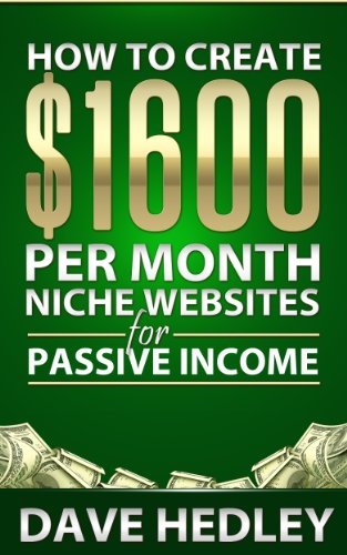 How to Create $1600 per Month Niche Websites for Passive Income