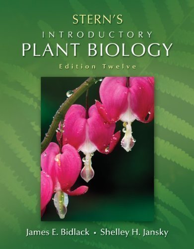 Stern's Introductory Plant Biology 12th (twelfth) Edition by Bidlack, James, Jansky, Shelley published by McGraw-Hill Science/Engineering/Math (2010) Hardcover