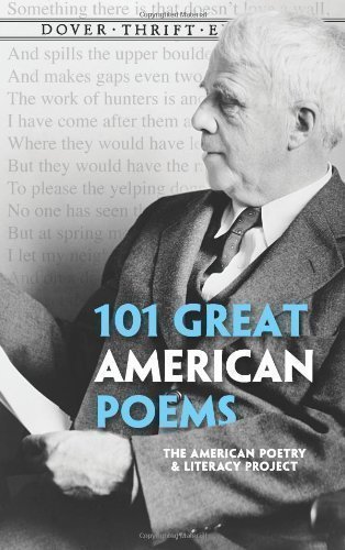 101 Great American Poems (Dover Thrift Editions) published by Dover Publications (1998) Paperback