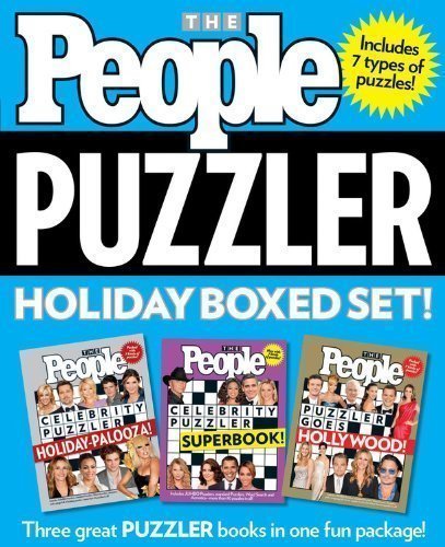 PEOPLE Puzzler Holiday Boxed Set by Editors of People Magazine published by People (2010) Paperback