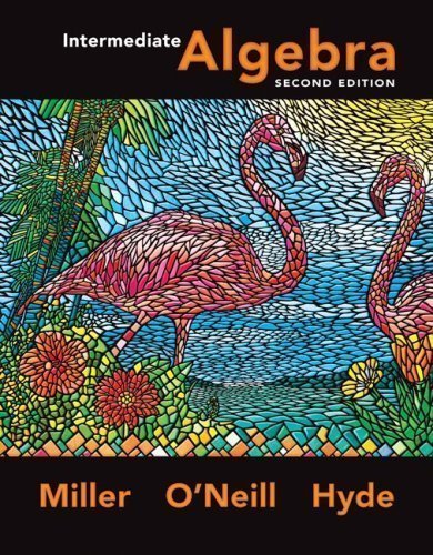 Intermediate Algebra 2nd (second) Edition by Miller, Julie, O'Neill, Molly, Hyde, Nancy published by McGraw-Hill Science/Engineering/Math (2009) Paperback