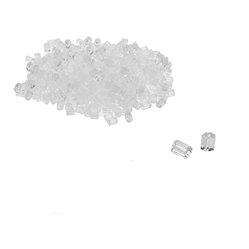 Earring Backs - 500pcs - Earring Backs - Clear with Kare & Kind Retail Packaging (2.5mm x 3mm)
