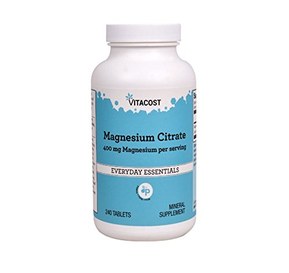 Vitacost Magnesium Citrate -- 400 mg - 240 Tablets