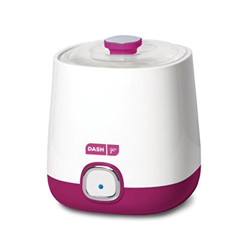 Dash Bulk Yogurt Maker Machine with One Touch Display + BPA-Free Storage Container & Lid: Perfect for Organic, Sweetened, Flavored, Plain, or Sugar Free Options for Baby, Kids, & Parfaits, 1 Quart