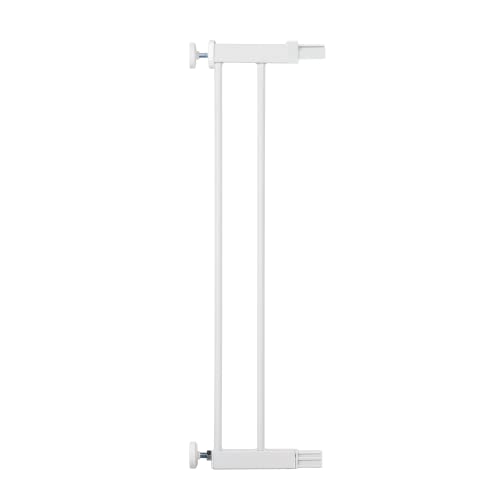 Safety 1st 14 cm Torverlängerung mit Easy Auto-Close, Flat Step Baby Gates, Treppentorverlängerung, 6 Monate bis 2 Jahre, Weißmetall (Metallic)