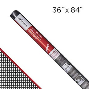 Saint-Gobain ADFORS FCS10113-M 36x84 Extra Strength Window Screen, 36" x 84", Charcoal