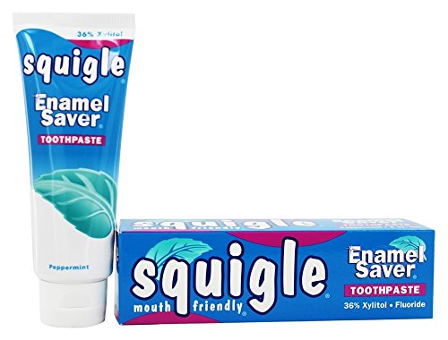 Squigle - Enamel Saver Toothpaste Peppermint - 4 oz.