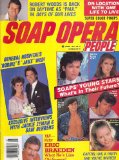 Michael Damian, Grant Show, Eric Braeden, Kate Collins, Richard Egan, Sam Behrens, Billy Warlock Centerfold Poster - May, 1987 Soap Opera People Magazine
