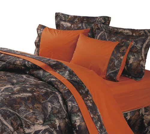 Book Cover HiEnd Accents Hunter's Sheet Set, Twin, Orange