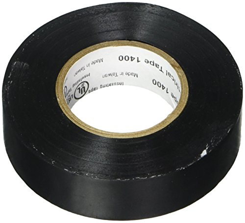 3M Economy Vinyl Electrical Tape 1400, 3/4 in x â€Ž60 ft, 1-1/2 in Core,Black