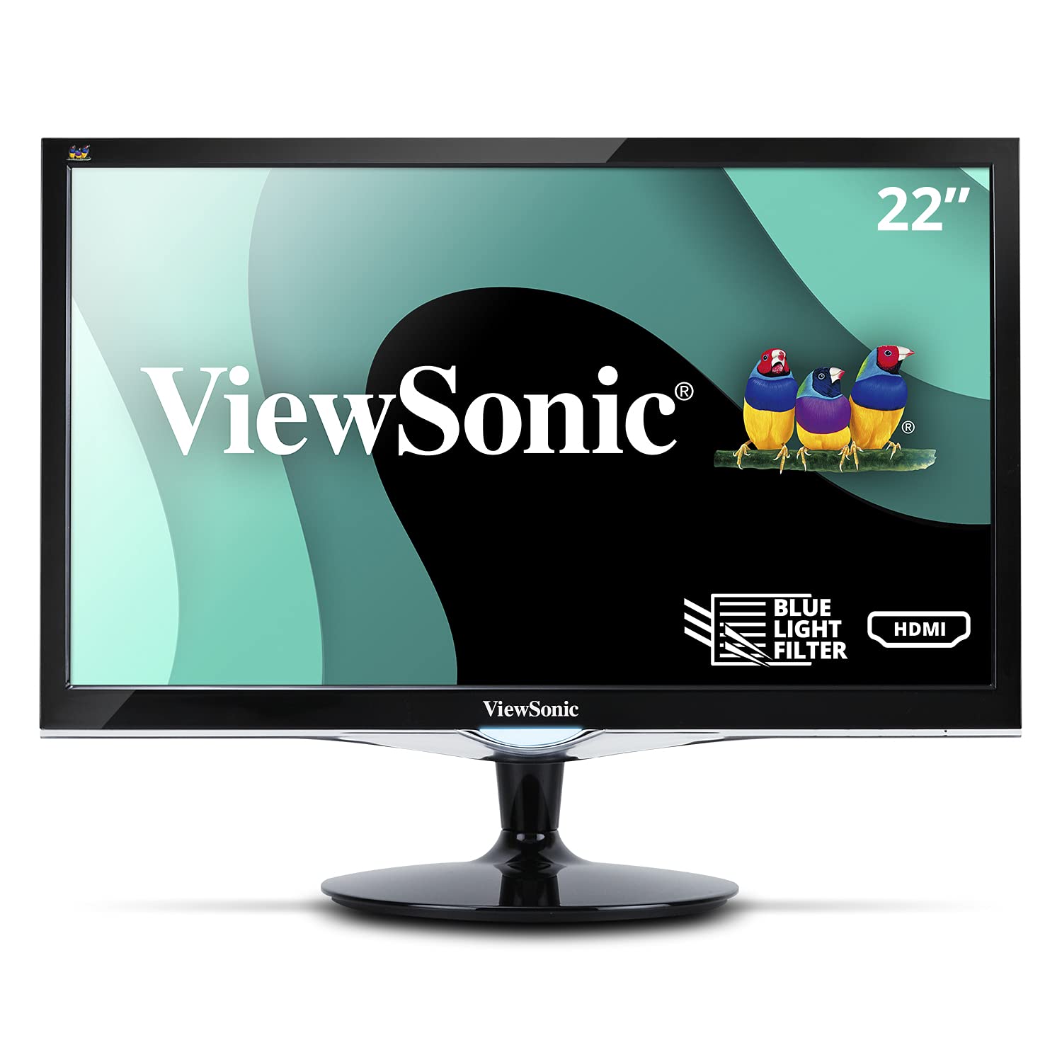 Book Cover ViewSonic VX2252MH 22 Inch 2ms 60Hz 1080P Gaming Monitor with HDMI DVI and VGA inputs