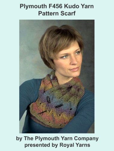Plymouth F456 Kudo Yarn Pattern Scarf (I Want To Knit)