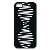 Arctic Monkeys Plastic Case/Cover FOR Apple iPhone 5, Hard Case Black/White