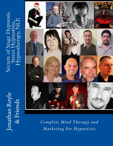 Secrets of Stage Hypnosis, Street Hypnotism, Hypnotherapy, NLP, Complete Mind Therapy & Marketing For Hypnotists
