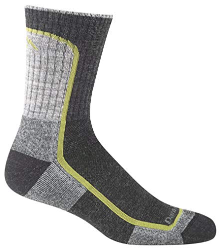 Darn Tough Vermont Men's Merion Wool Micro-Crew Light Cushion Hiking Socks