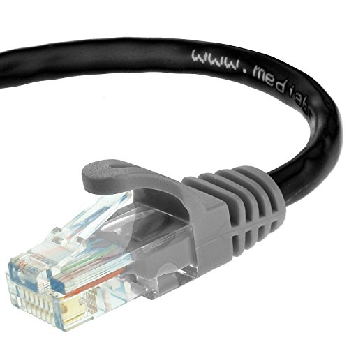 Mediabridge Ethernet Cable (10 Feet) - Supports Cat6 / Cat5e / Cat5 Standards, 550MHz, 10Gbps - RJ45 Computer Networking Cord (Part# 31-699-10B)