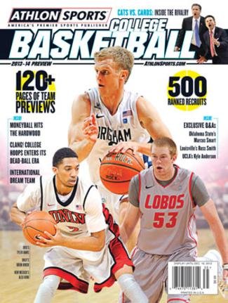 2013-14 Athlon Sports College Basketball Magazine Preview- Brigham Young Cougars/UNLV Runnin' Rebels/New Mexico Lobos Cover