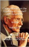 Commentaries on the Teaching of Gurdjieff and Ouspensky - Indices - Volume V - Appendix VII - References to Philosophers, Psychologists, Authors and Mystics ... Ouspensky - Indices - Volumes I-V Book 5)