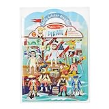 Melissa & Doug Puffy Sticker Activity Book: Pirates - 51 Reusable Stickers
