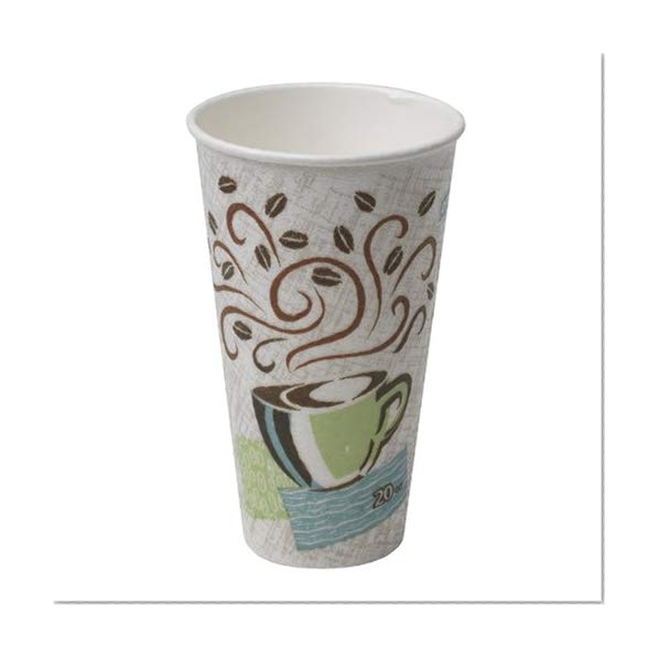Georgia-Pacific PerfecTouch 5360CD WiseSize Insulated Paper Hot Cup, 20oz (Case of 500 Cups)