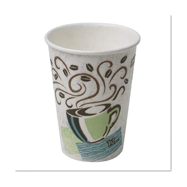 Dixie PerfecTouch 5342DX WiseSize Insulated Paper Cup, 12oz (Case of 20 Sleeves, 25 Cups per Sleeve)