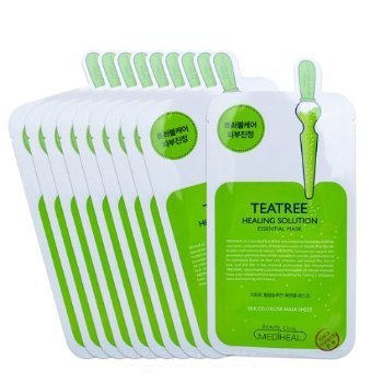 Mediheal Teatree Healing Essential Mask Pack 1box 10sheet (Mediheal Théier Pack de masque)