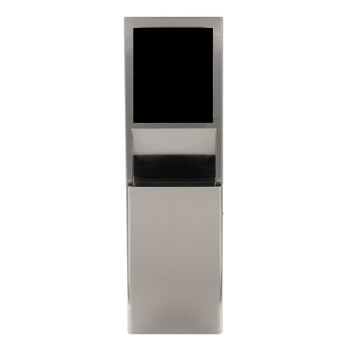 Georgia Pacific GP 59491 Elegant EnMotion Commercial Grade Recessed Wall Unit with 12 Gallon Trash Bin, ADA Compliant, For 16 Inch Studs On Center